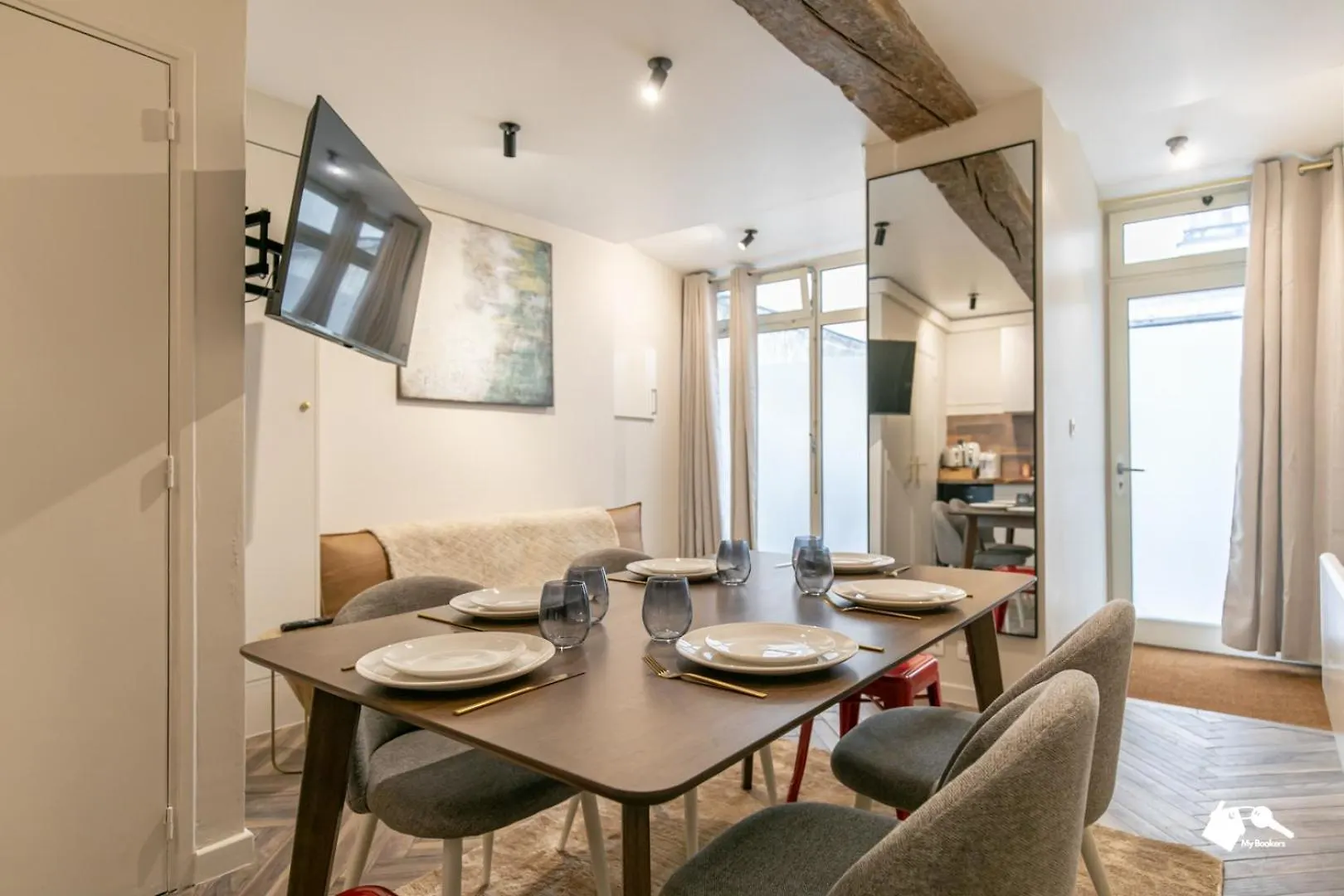 Mba - Splendide Appartement Proche Marais Paris 0*,